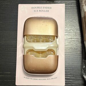 Double ended ice roller